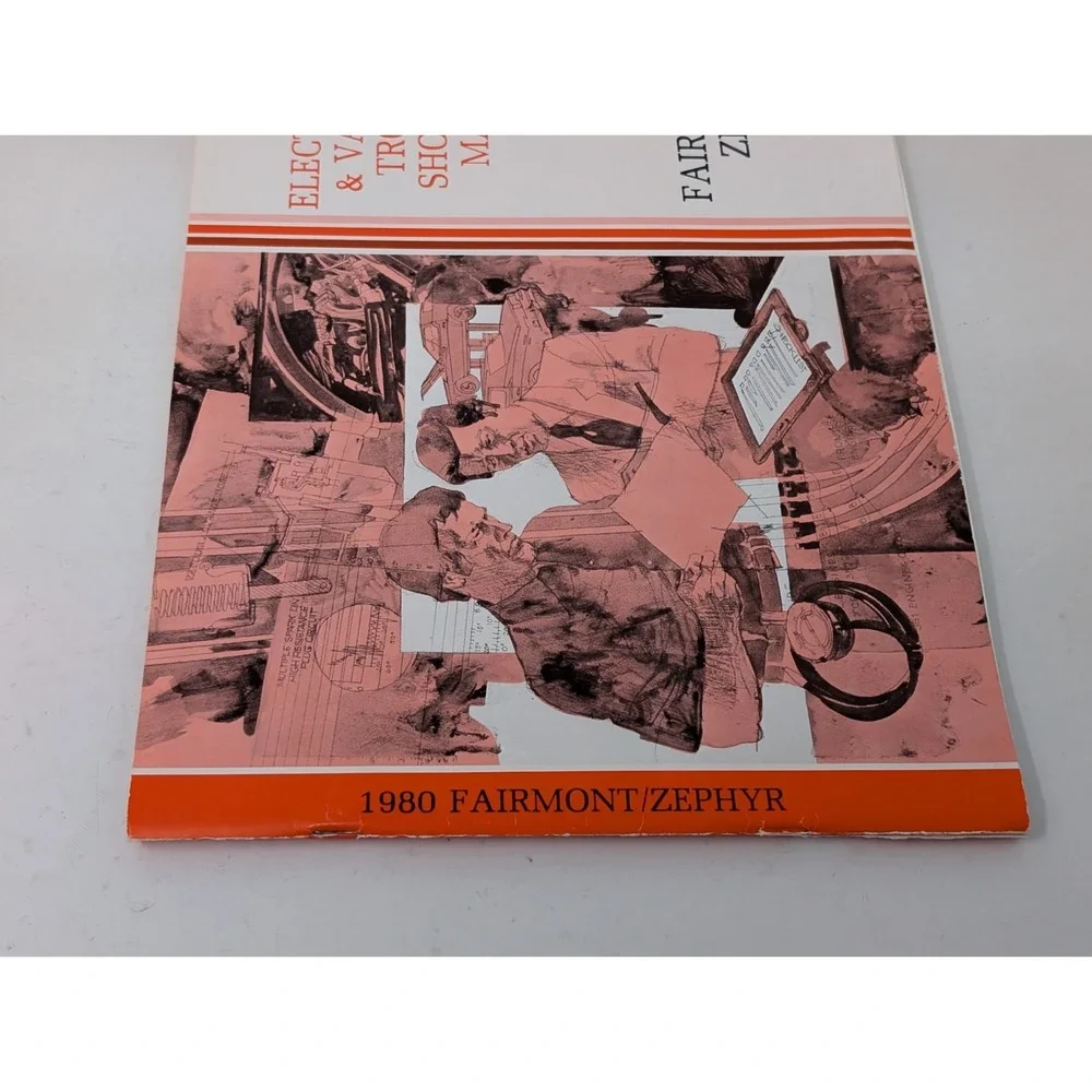 1980 Ford Fairmont Zephyr Electrical Vacuum Wiring Shop Service‎ Manual